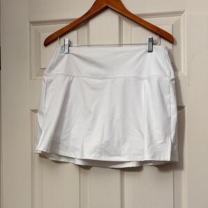 DSG Activate High-Rise Classic White Sports Skort